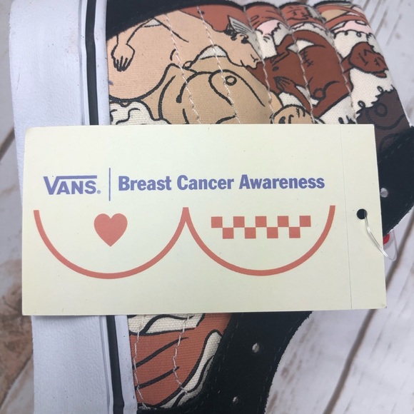 Vans Breast Cancer Awareness Sk8 Hi Shoes Nwt - Picture 5 of 12